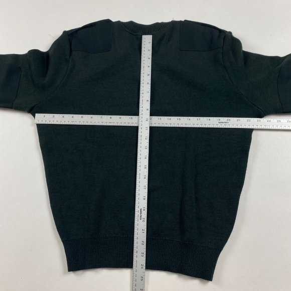 NWOT Logistik Military Commando Sweater Men's Large Green Made in Canada - Picture 7 of 9